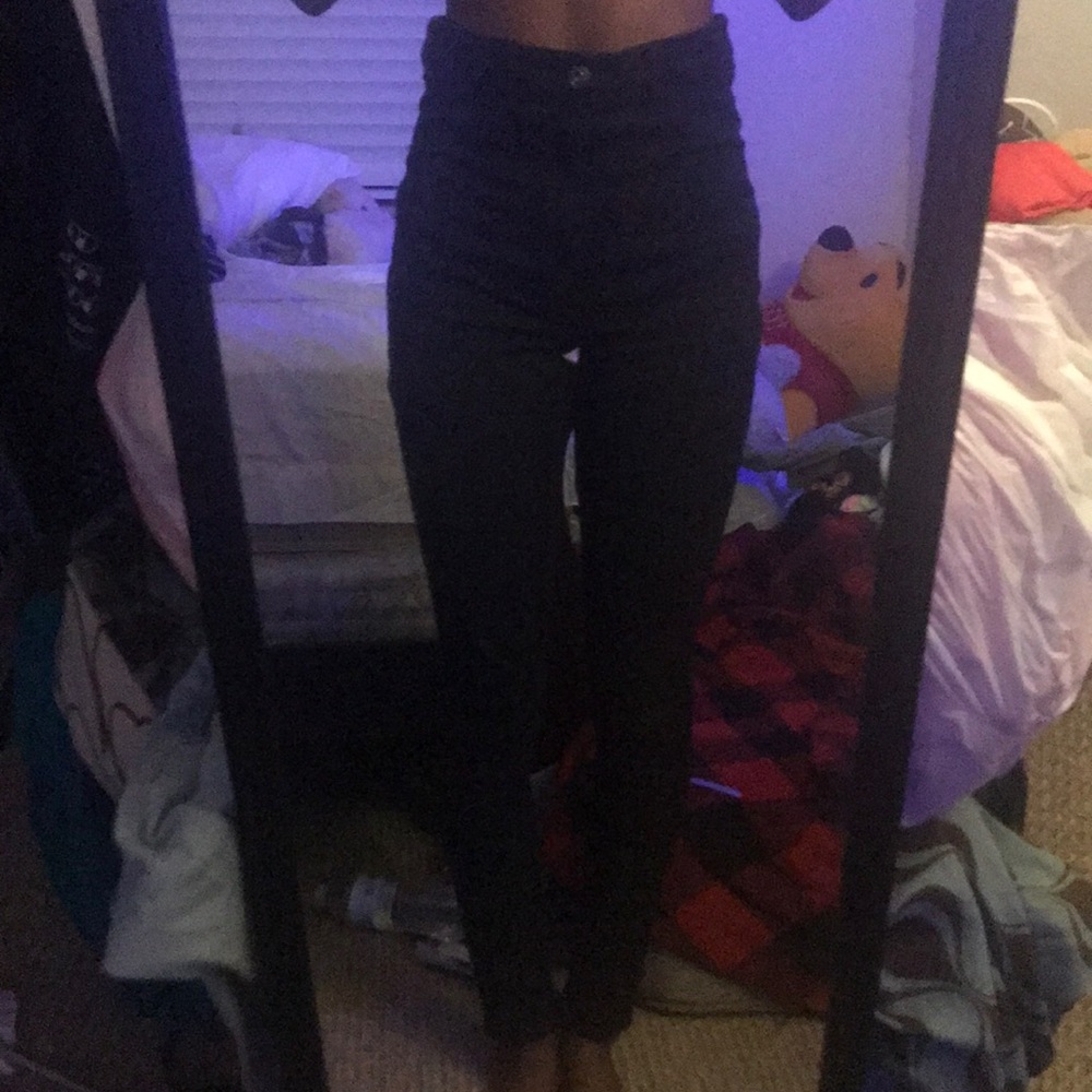 black jeans
